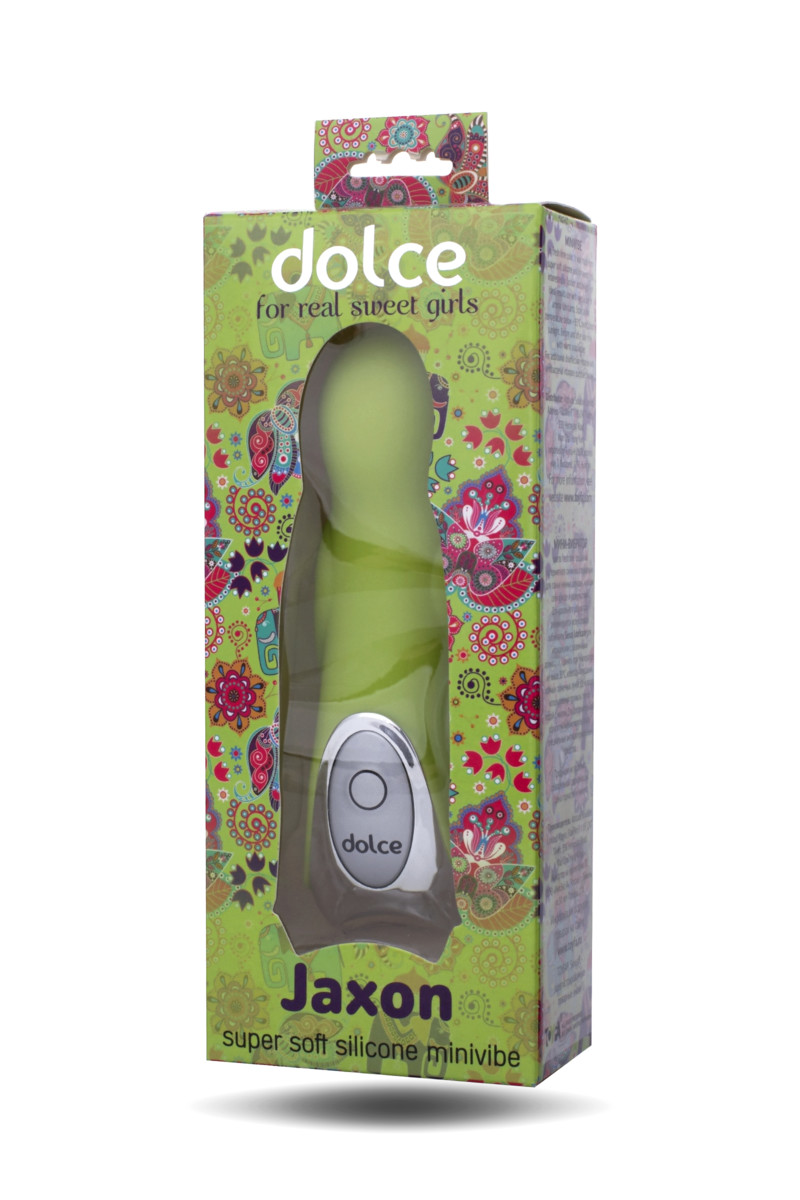 купить Вибратор Dolce Jaxon (Fresh lime) в интернет-магазине интим товаров «Штучки»