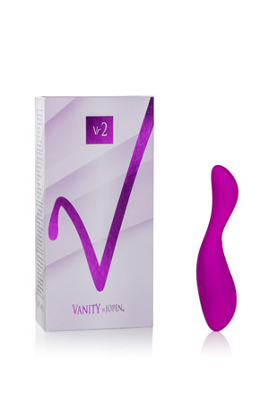 купить Вибромассажер VANITY Vr2 перезаряжаемый фиолетовый в интернет-магазине интим товаров «Штучки»