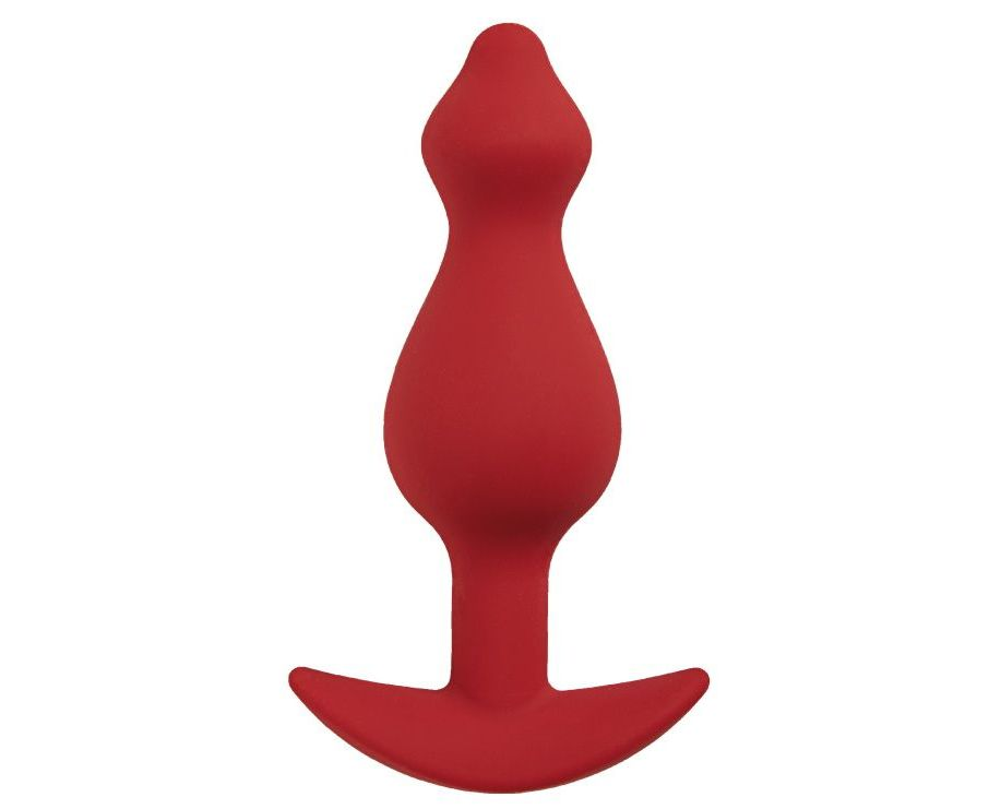 купить Анальная пробка Libra, цвет бордовый, 06153S в интернет-магазине интим товаров «Штучки»