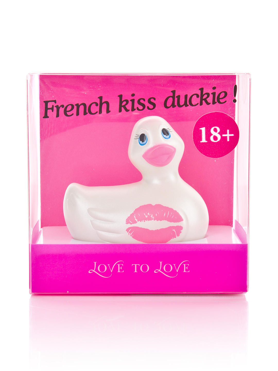 купить Вибромассажер FRENCH KISS DUCKIE белый в интернет-магазине интим товаров «Штучки»
