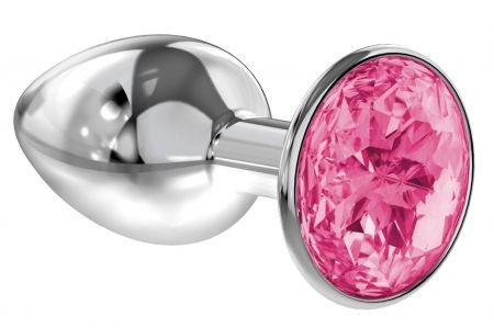 купить Анальная пробка Diamond Pink Sparkle Small в интернет-магазине интим товаров «Штучки»