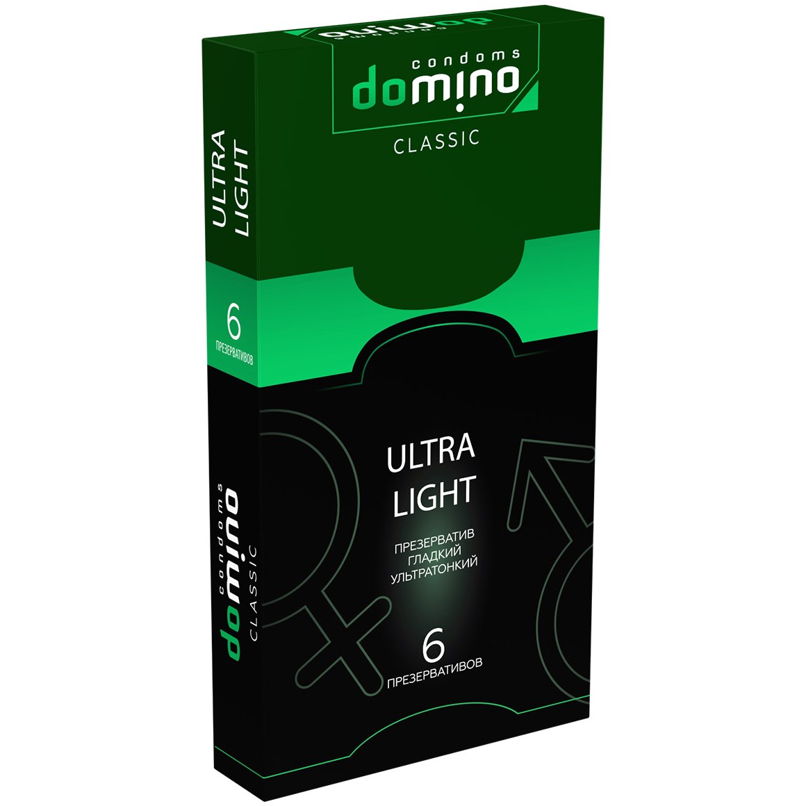 купить Презервативы DOMINO Classics Ultra Light 6шт, гладкие ультратонкие в интернет-магазине интим товаров «Штучки»
