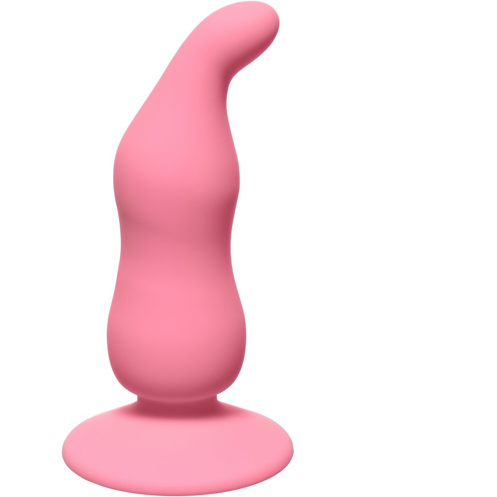 купить Анальная пробка Waved Anal Plug Pink в интернет-магазине интим товаров «Штучки»