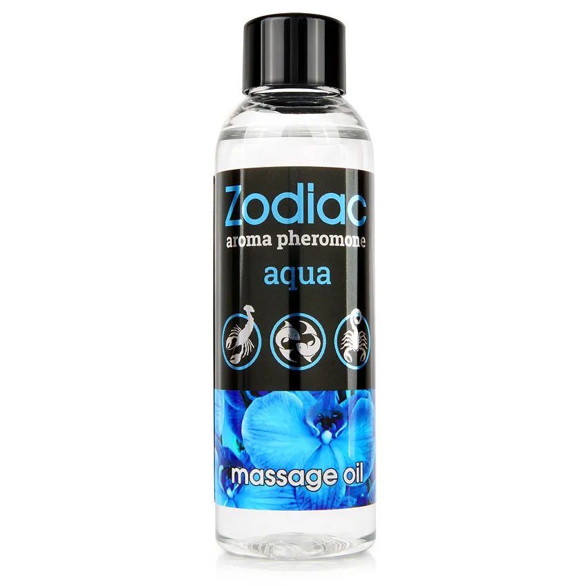 купить Массажное масло с феромонами ZODIAC AQUA 75мл в интернет-магазине интим товаров «Штучки»
