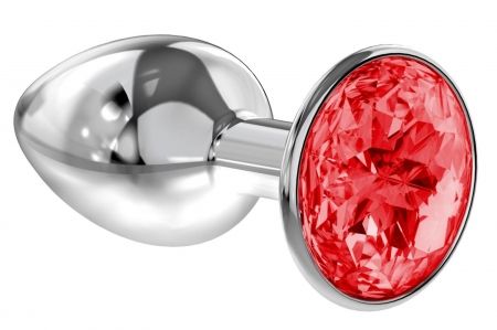 купить Анальная пробка Diamond Red Sparkle Small в интернет-магазине интим товаров «Штучки»