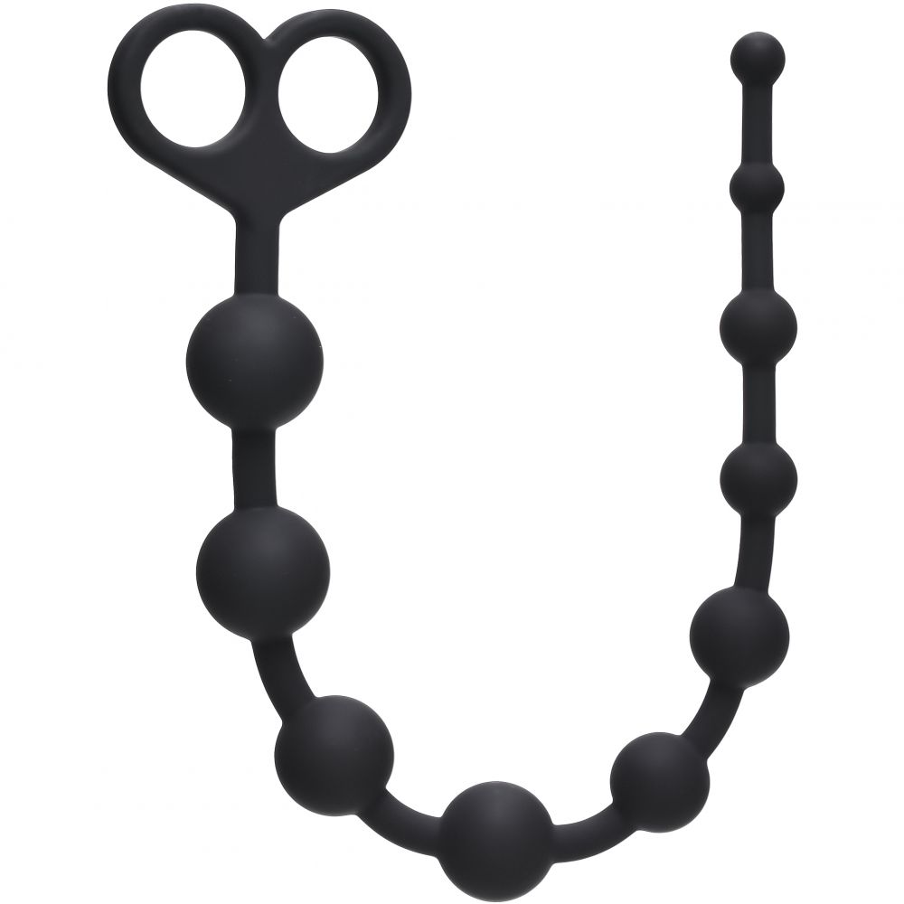 купить Анальная цепочка Orgasm Beads Black в интернет-магазине интим товаров «Штучки»