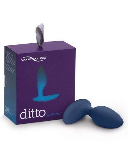 купить WE-VIBE Ditto Анальная вибровтулка синяя в интернет-магазине интим товаров «Штучки»
