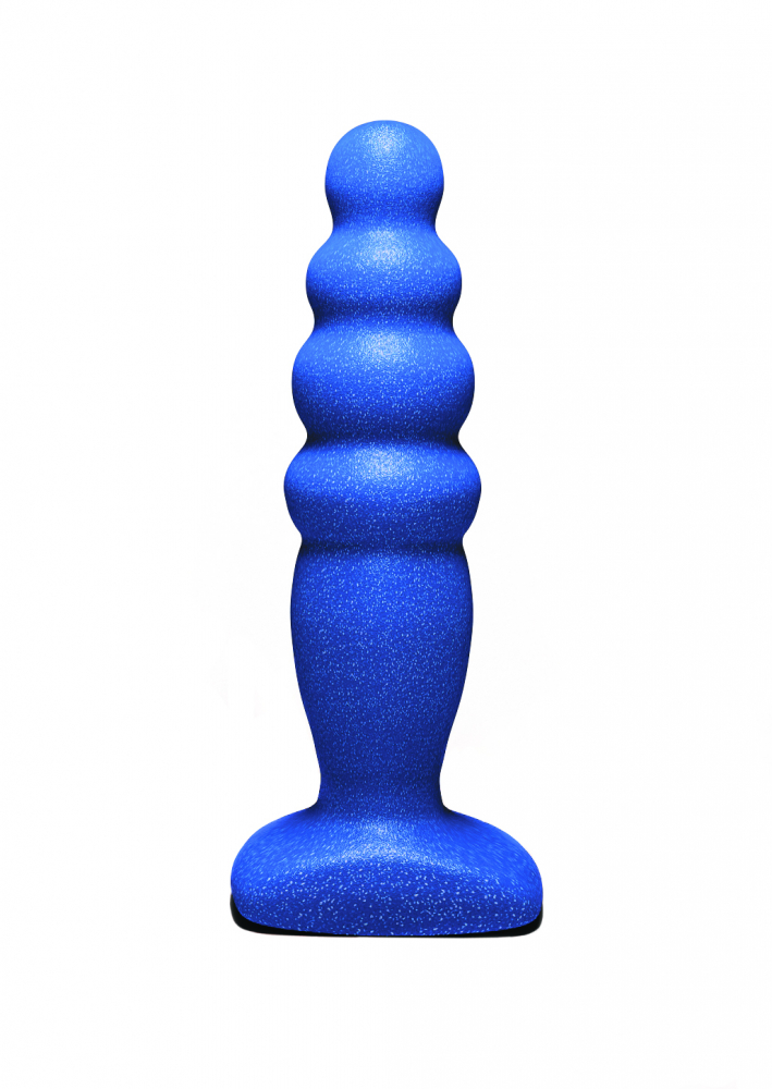 купить Анальный стимулятор Small Bubble Plug blue в интернет-магазине интим товаров «Штучки»