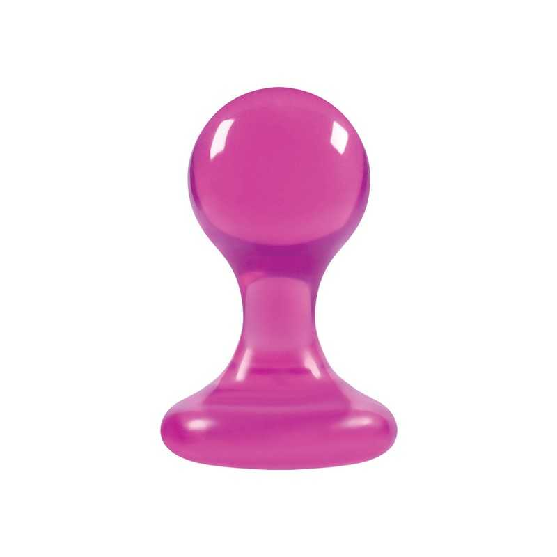 купить Анальная пробка Luna Balls на присоске средняя розовая в интернет-магазине интим товаров «Штучки»