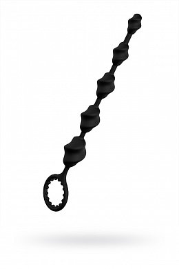 купить Анальная цепочка S-HANDE LALA, чёрная, 23,1 см в интернет-магазине интим товаров «Штучки»