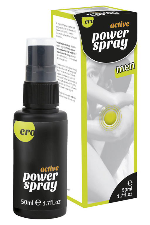 купить Active Power Spray men спрей для мужчин 50мл в интернет-магазине интим товаров «Штучки»