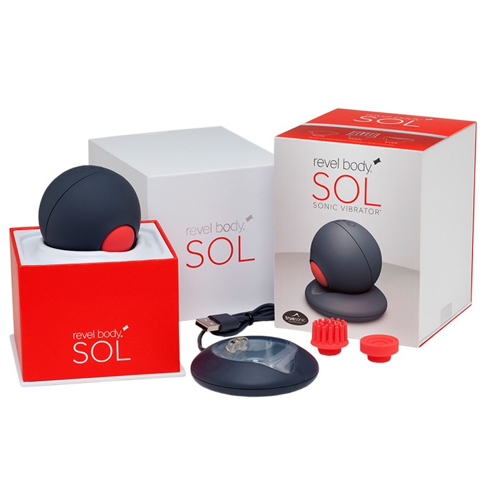 купить Магнитно-левитационный пульсатор Revel Body SOL с широким диапазоном вибрации в интернет-магазине интим товаров «Штучки»