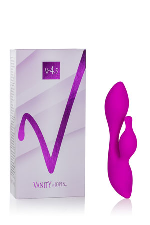 купить Вибромассажер VANITY Vr4.5 перезаряжаемый фиолетовый в интернет-магазине интим товаров «Штучки»