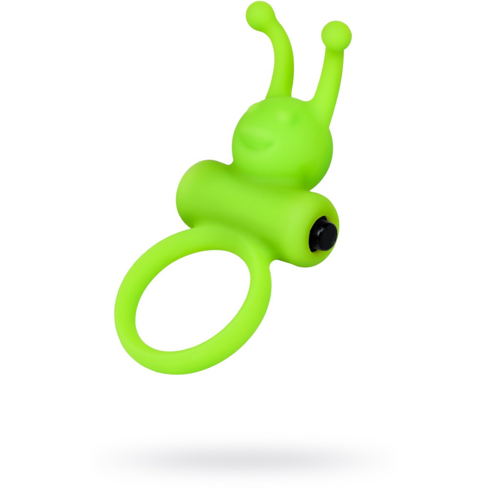 купить Эрекционное кольцо на пенис A-Toys by TOYFA Flik 3,1см, зеленый в интернет-магазине интим товаров «Штучки»