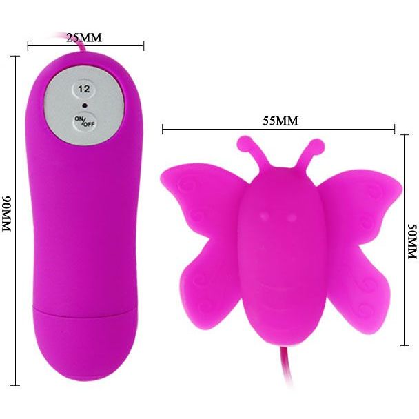 купить Силиконовая бабочка Mini Love Egg в интернет-магазине интим товаров «Штучки»
