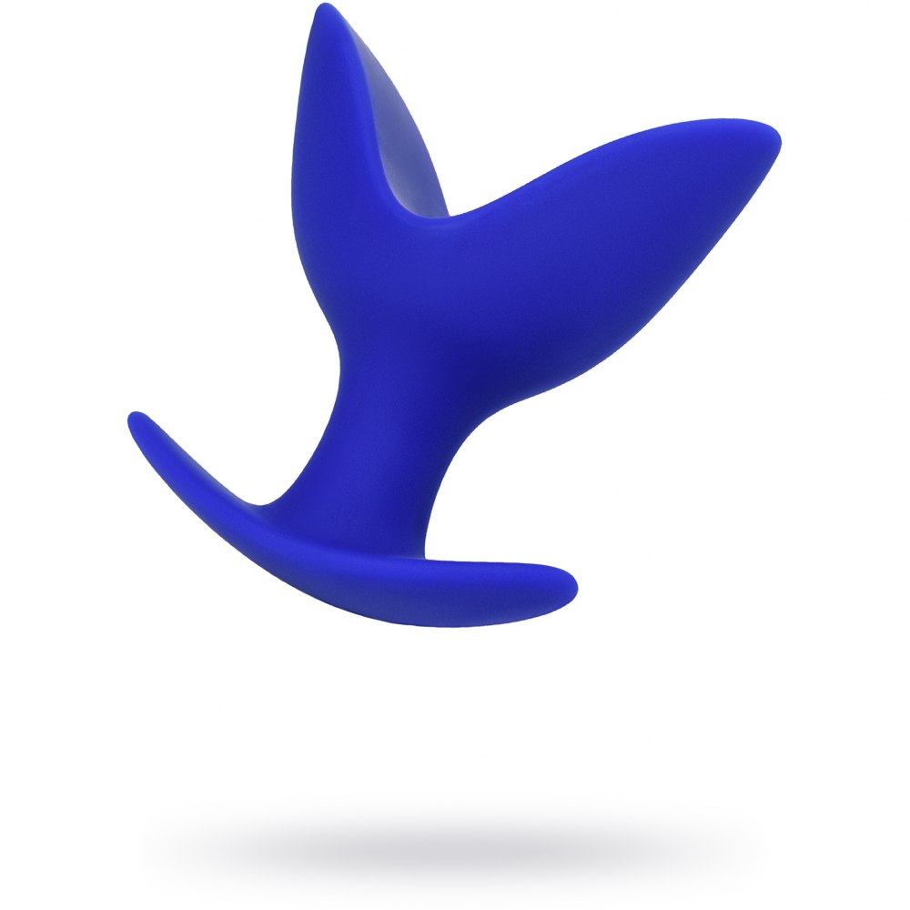 купить Расширяющая анальная втулка ToDo by Toyfa Bloom синяя 9,5см в интернет-магазине интим товаров «Штучки»