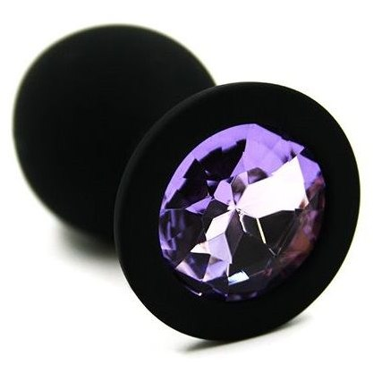 купить Анальная пробка из силикона light purple в интернет-магазине интим товаров «Штучки»