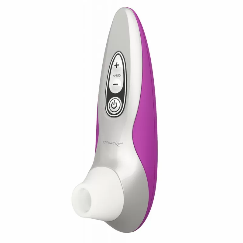 купить Бесконтактный клиторальный стимулятор Womanizer Pro 40 пурпурный в интернет-магазине интим товаров «Штучки»