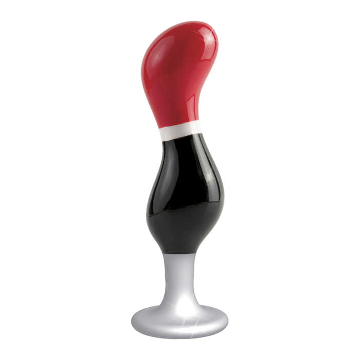 купить Анальный стимулятор CERAMIX NO 3 керамическая черно-красный в интернет-магазине интим товаров «Штучки»