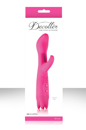 купить Вибратор Хай-Тек DE'COLLER розовый в интернет-магазине интим товаров «Штучки»