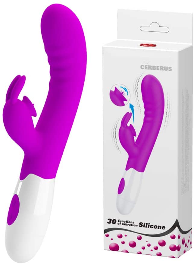 купить Вибро массажер с клиторальной стимуляцией Cerberus в интернет-магазине интим товаров «Штучки»