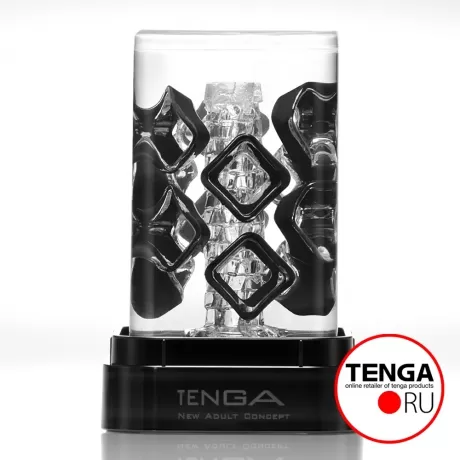 купить TENGA Crysta Мастурбатор Block в интернет-магазине интим товаров «Штучки»