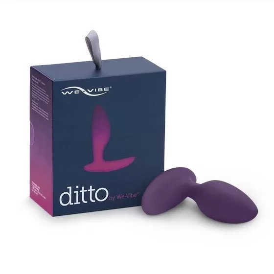 купить WE-VIBE Ditto Анальная вибровтулка фиолетовая в интернет-магазине интим товаров «Штучки»